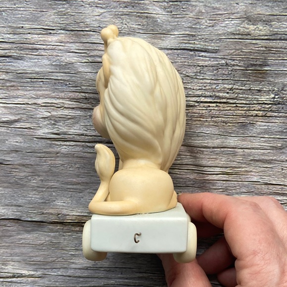 Vintage Precious Moments Birthday Train 5th Birthday Lion with Box - Picture 5 of 14